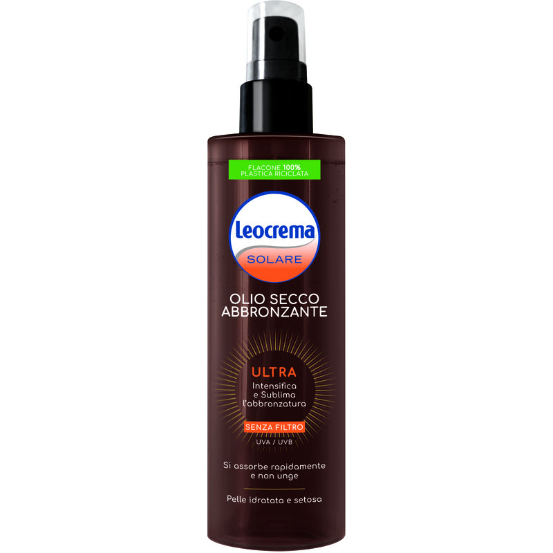 LEOCREMA SOLARE OLIO SECCO ABBRONZANTE SFP0 - Tre Pi Profumerie
