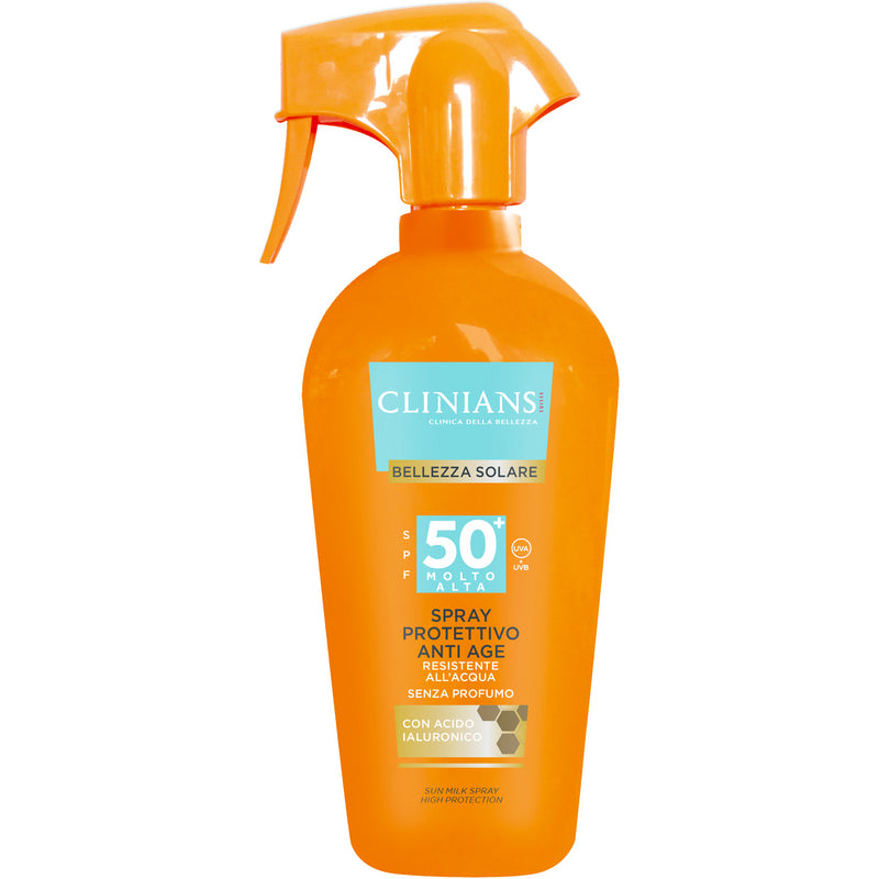 CLINIANS SUN SPRAY TRIGGER PROTEZIONE SPF50+ 250 ML - Tre Pi Profumerie