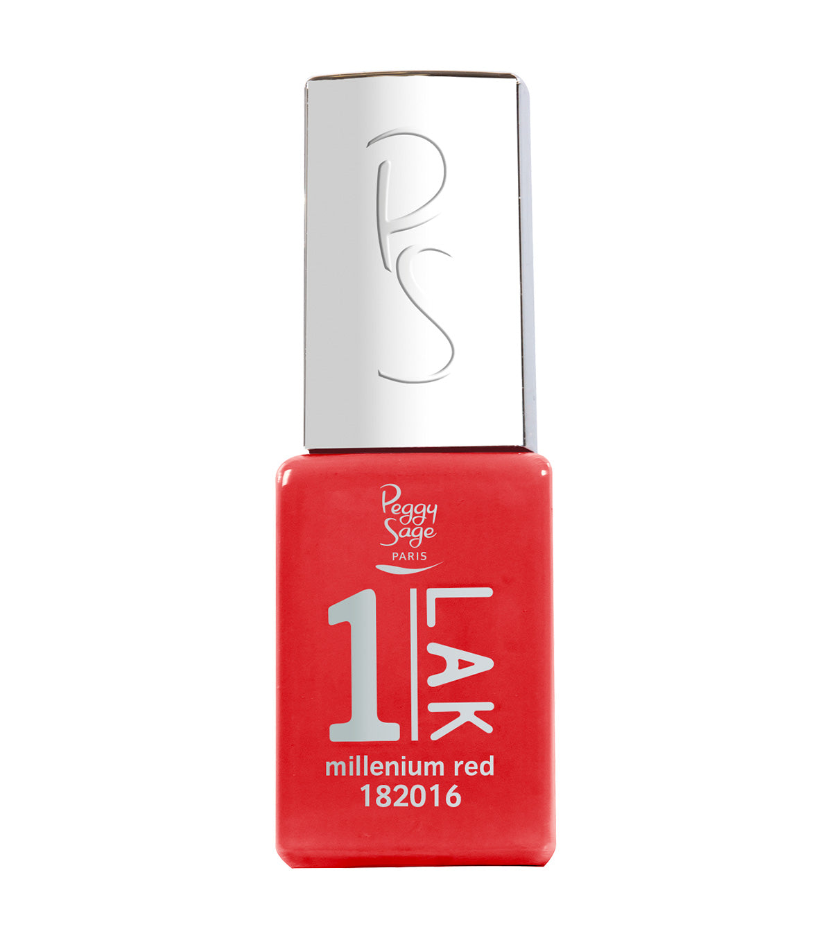 PEGGY SAGE ONE-LAK 1-STEP GEL POLISH MILLENIUM RED - 5ML - Tre Pi Profumerie