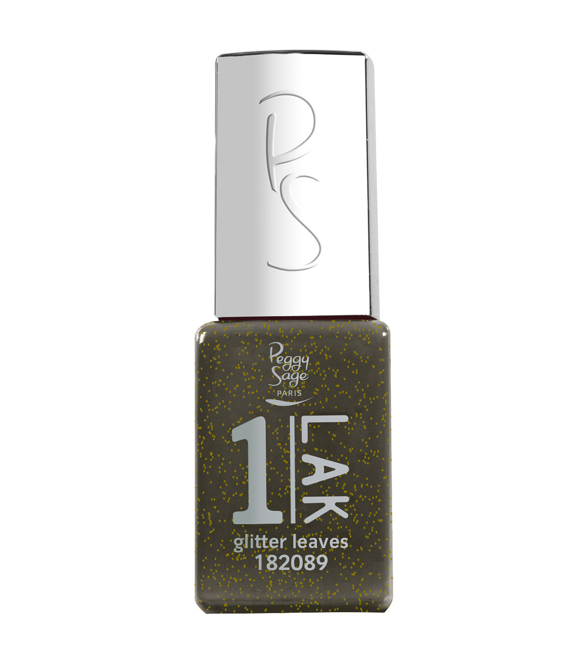 PEGGY SAGE ONE-LAK 1-STEP GEL POLISH GLITTER LEAVES - 5ML - Tre Pi Profumerie