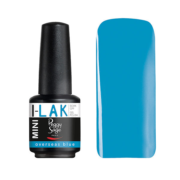 PEGGY SAGE I-LAK SOAK OFF GEL POLISH OVERSEAS BLUE - 9ML - Tre Pi Profumerie