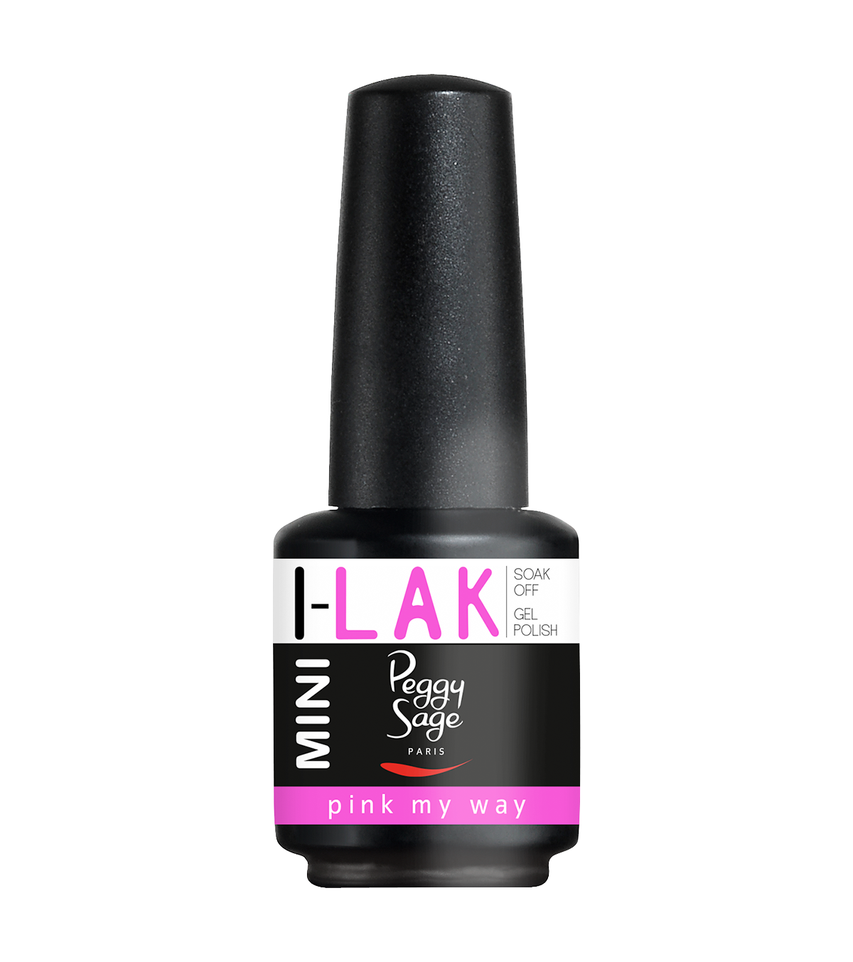 PEGGY SAGE I-LAK SOAK OFF PINK MY WAY GEL POLISH - 9ML - Tre Pi Profumerie