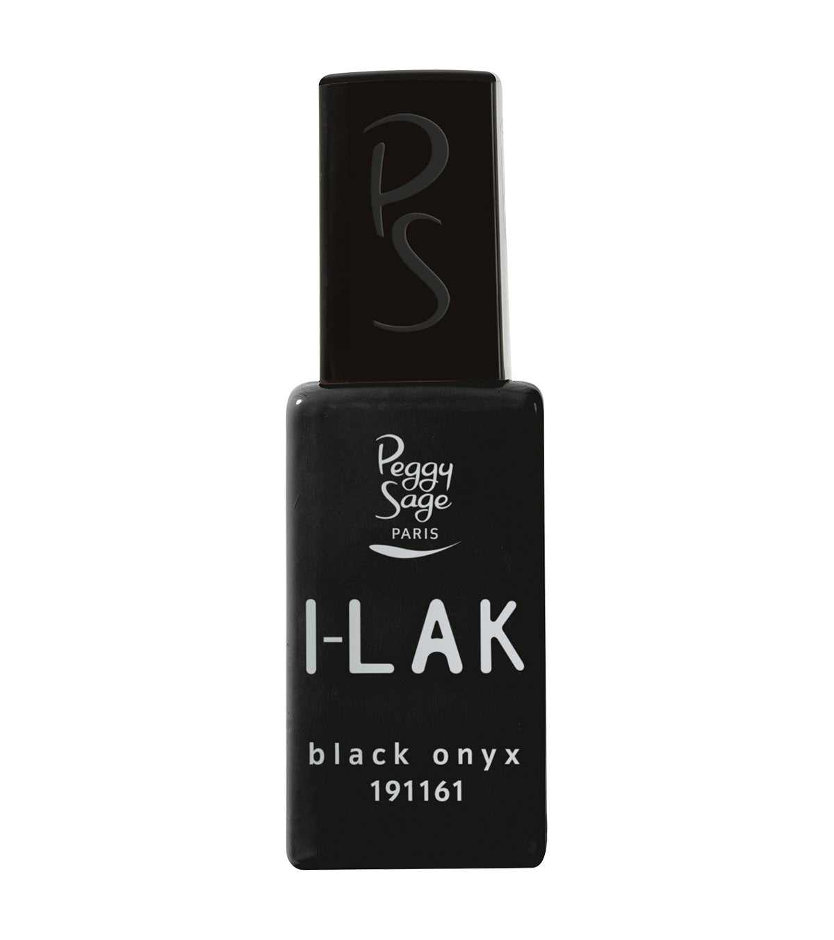 PEGGY SAGE I-LAK SOAK OFF GEL POLISH BLACK ONYX - 11ML - Tre Pi Profumerie