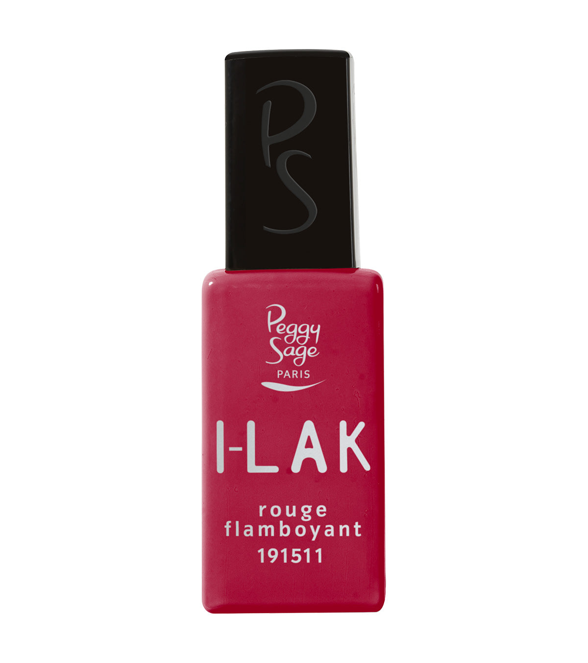 PEGGY SAGE I-LAK SOAK OFF GEL POLISH ROUGE FLAMBOYANT - 11ML - Tre Pi Profumerie