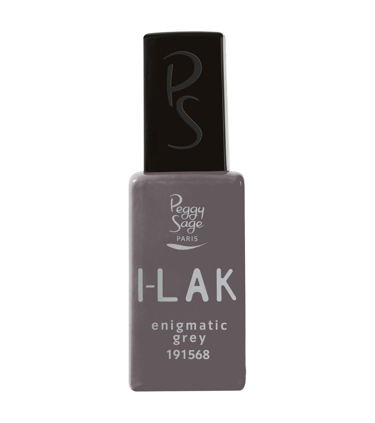 PEGGY SAGE I-LAK SOAK OFF GEL POLISH ENIGMATIC GREY - 11ML - Tre Pi Profumerie