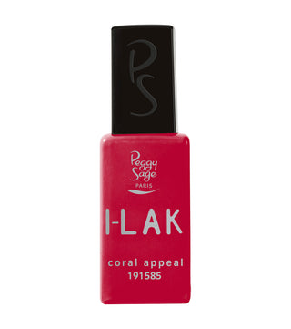 PEGGY SAGE I-LAK SOAK OFF GEL POLISH CORAL APPEAL - 11ML - Tre Pi Profumerie