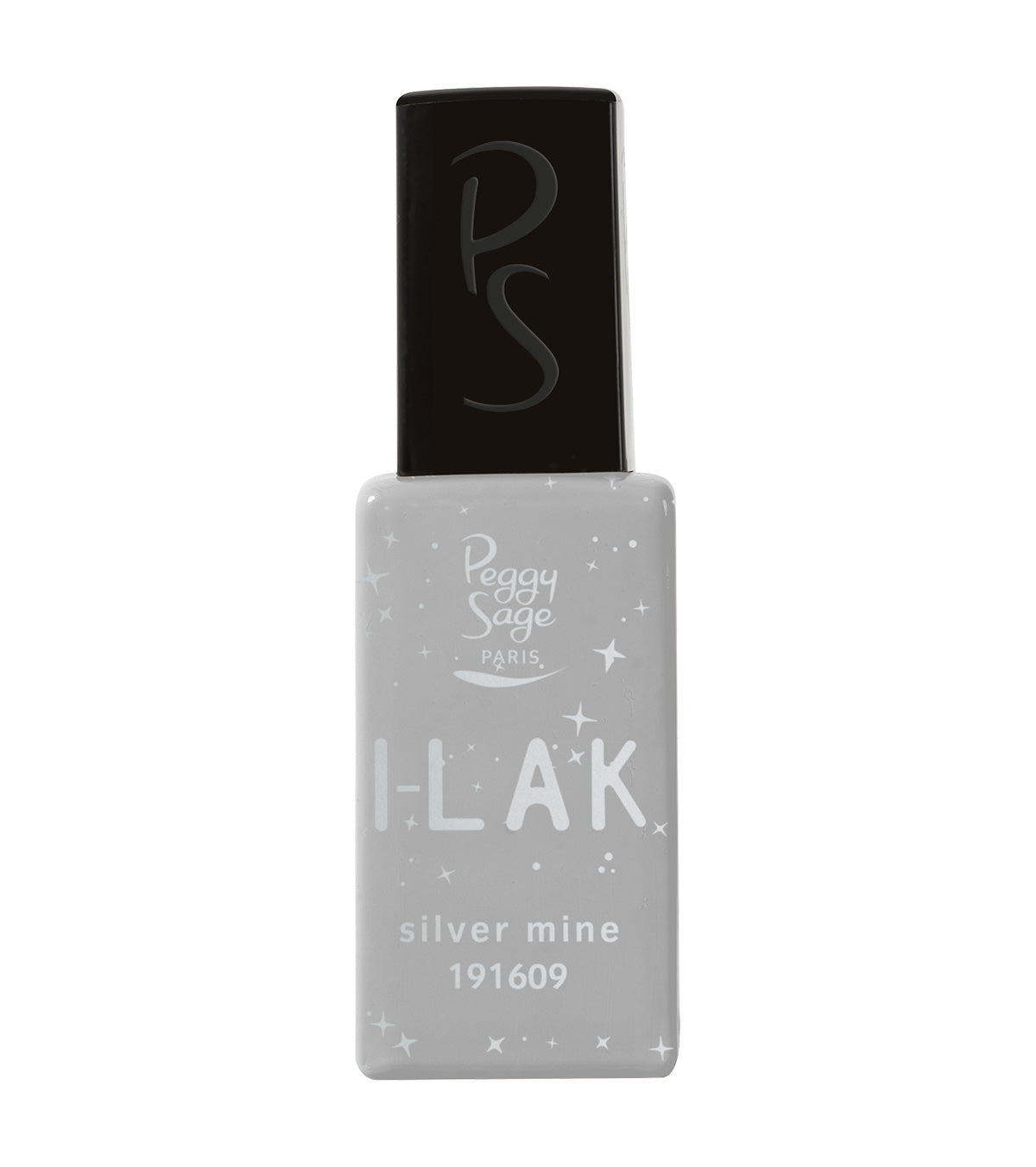 PEGGY SAGE I-LAK SOAK OFF GEL POLISH SILVER MINE - 11ML - Tre Pi Profumerie