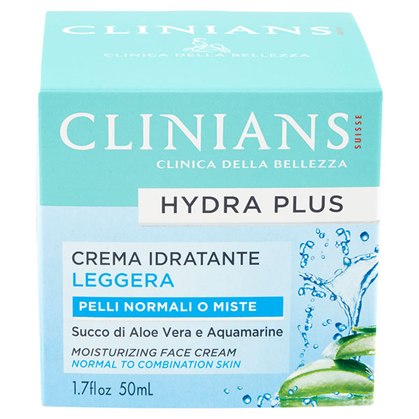 CLINIANS HYDRA PLUS CREMA IDRATANTE LEGGERA 50 ML - Tre Pi Profumerie