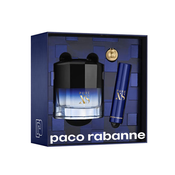 PACO RABANNE PURE XS COFANETTO EDT 50 ML + TRAVEL 10 ML - Tre Pi Profumerie