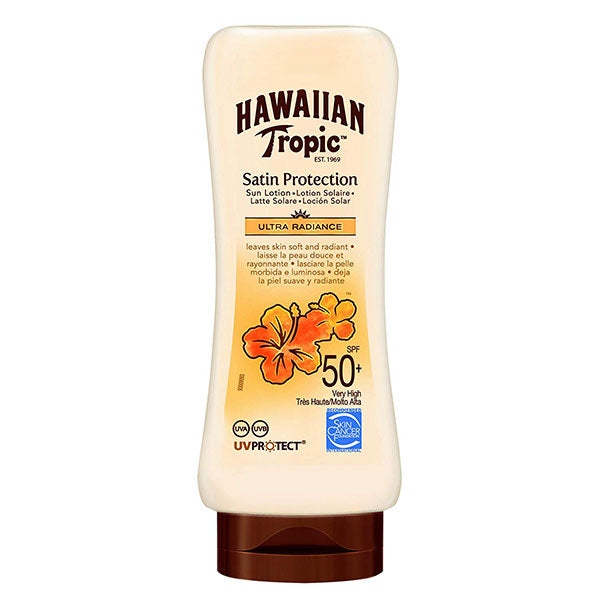 HAWAIIAN TROPIC SATIN PROTECTION ULTRA RADIANCE SPF 50+ 180 ML - Tre Pi Profumerie