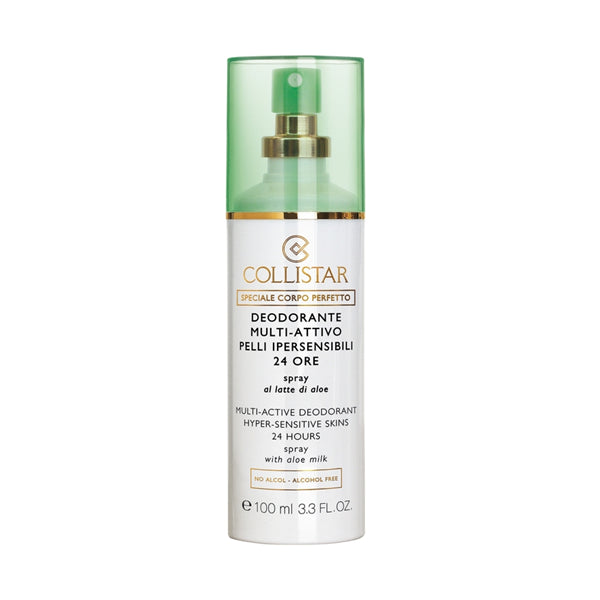 COLLISTAR DEODORANTE MULTI-ATTIVO 24 ORE NO GAS 100 ML - Tre Pi Profumerie