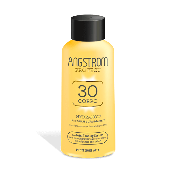 ANGSTROM PROTECT HYDRAXOL LATTE SOLARE CORPO SPF 30 200 ML - Tre Pi Profumerie