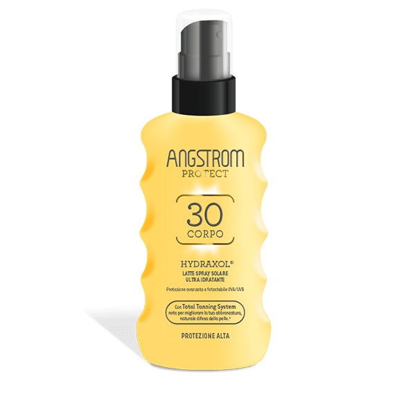ANGSTROM PROTECT HYDRAXOL LATTE SOLARE SPRAY CORPO SPF 30 175 ML - Tre Pi Profumerie