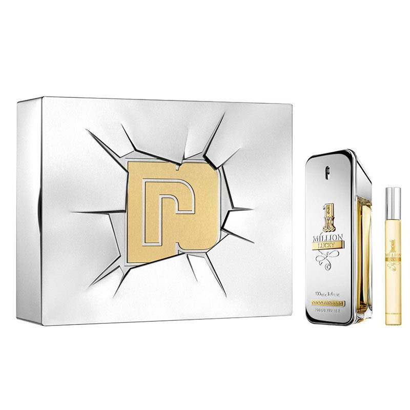 PACO RABANNE ONE MILLION LUCKY COFANETTO EDT 100 ML + EDT 10 ML - Tre Pi Profumerie