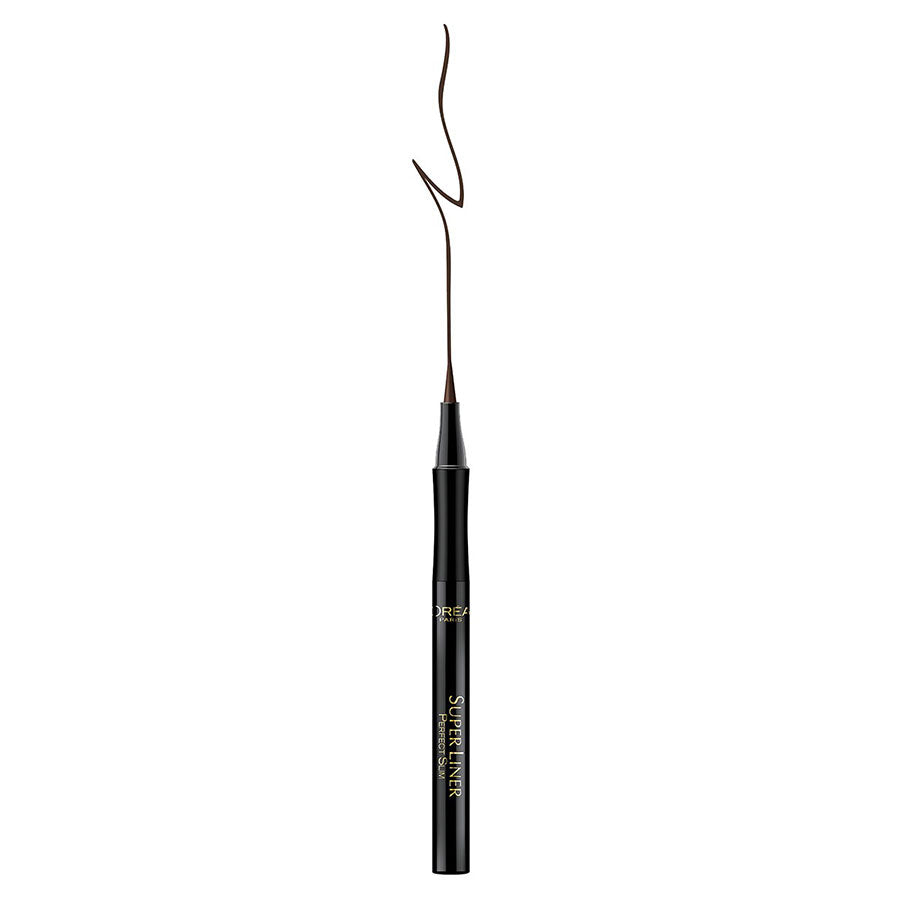 L'OREAL SUPERLINER PEN PERFECT SLIM BROWN - Tre Pi Profumerie