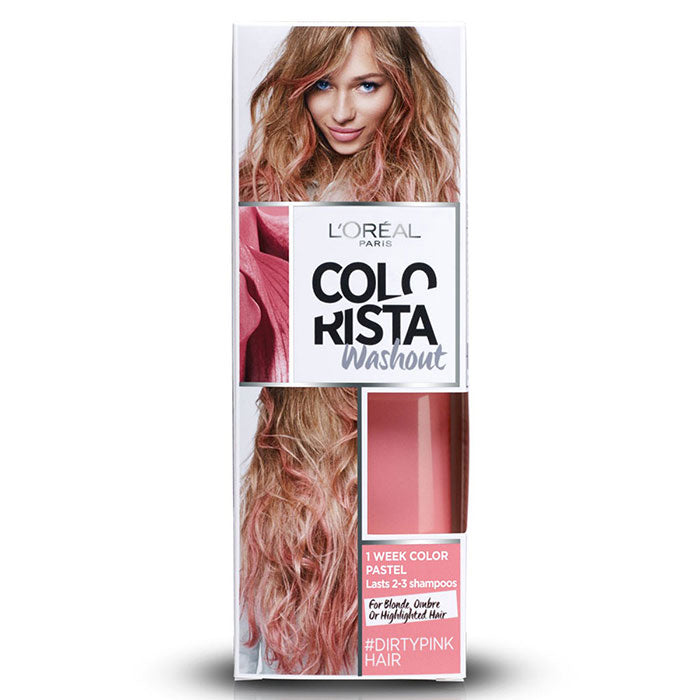 L'OREAL HAIR COLORIST COLORISTA WASHOUT 3 DIRTYPINK HAIR 80 ML - Tre Pi Profumerie