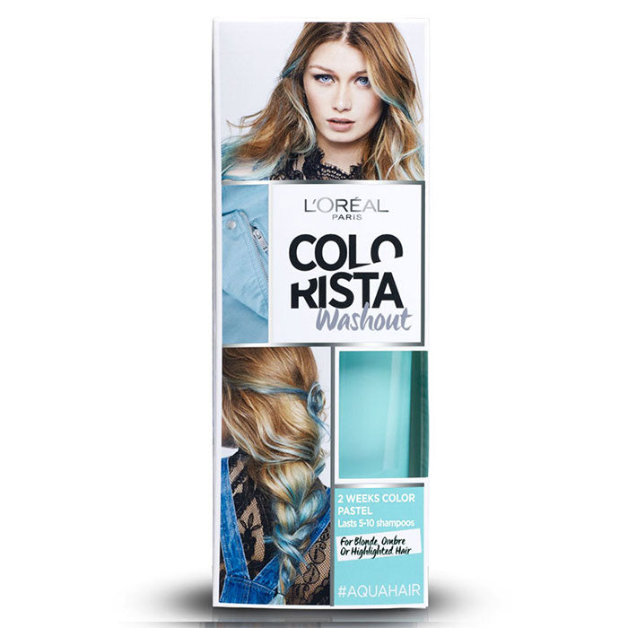L'OREAL HAIR COLORIST COLORISTA WASHOUT 9 AQUA HAIR 80 ML - Tre Pi Profumerie