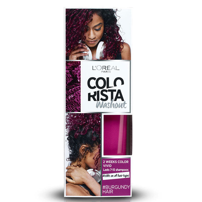 L'OREAL HAIR COLORIST COLORISTA WASHOUT 11 BURGUNDY HAIR 80 ML - Tre Pi Profumerie