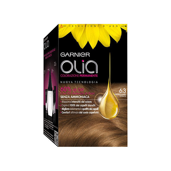 GARNIER OLIA CASTANO CHIARO DORATO 6,3 - Tre Pi Profumerie