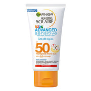 GARNIER AMBRE SOLAIRE KIDS ADVANCED SENSITIVE SPF 50 + 50 ML - Tre Pi Profumerie