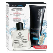 COLLISTAR LINEA UOMO COFANETTO DOPOBARBA PELLI SENSIBILI + SHAMP - Tre Pi Profumerie