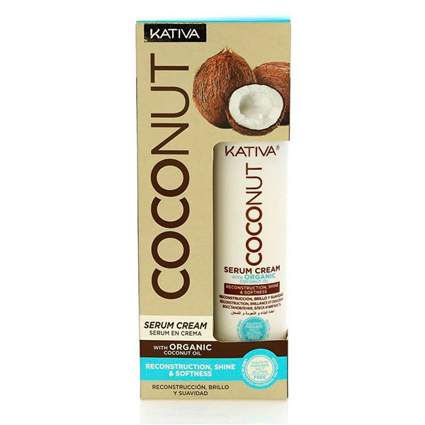 KATIVA COCONUT SERUM CREAM RECOSTRUCTION&SHINE 200 ML - Tre Pi Profumerie