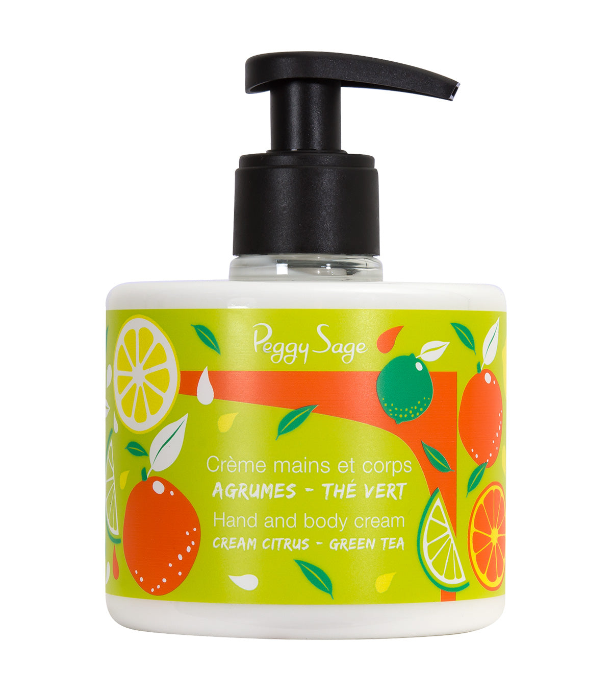 PEGGY SAGE CREMA MANI E CORPO AGRUMI / TE VERDE 300ML - Tre Pi Profumerie