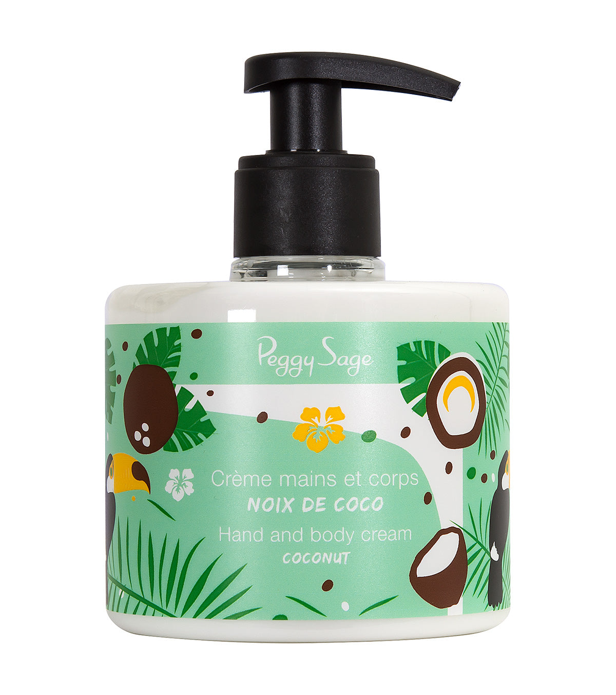 PEGGY SAGE CREMA MANI E CORPO NOCE DI COCCO 300ML - Tre Pi Profumerie