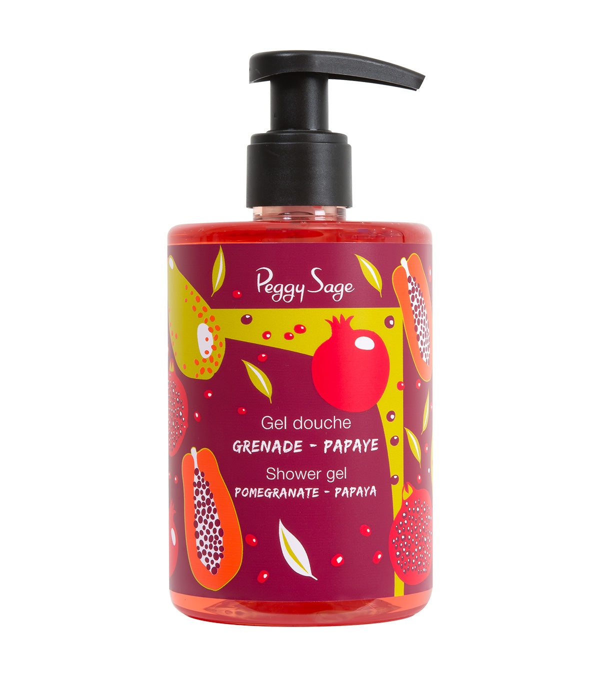 PEGGY SAGE GEL DOCCIA MELOGRANO / PAPAIA 300ML - Tre Pi Profumerie