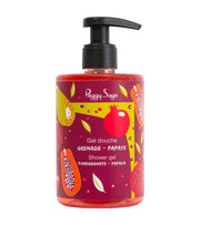 PEGGY SAGE GEL DOCCIA MELOGRANO / PAPAIA 300ML - Tre Pi Profumerie