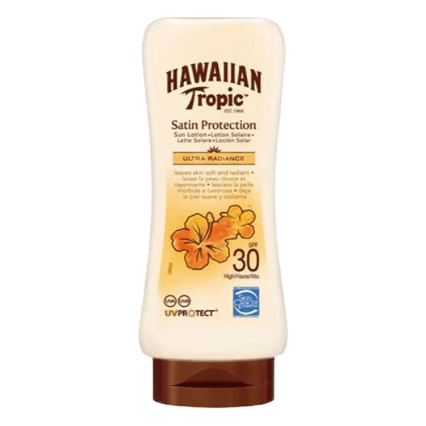 HAWAIIAN TROPIC SATIN PROTECTION ULTRA RADIANCE SPF 30 180 ML - Tre Pi Profumerie
