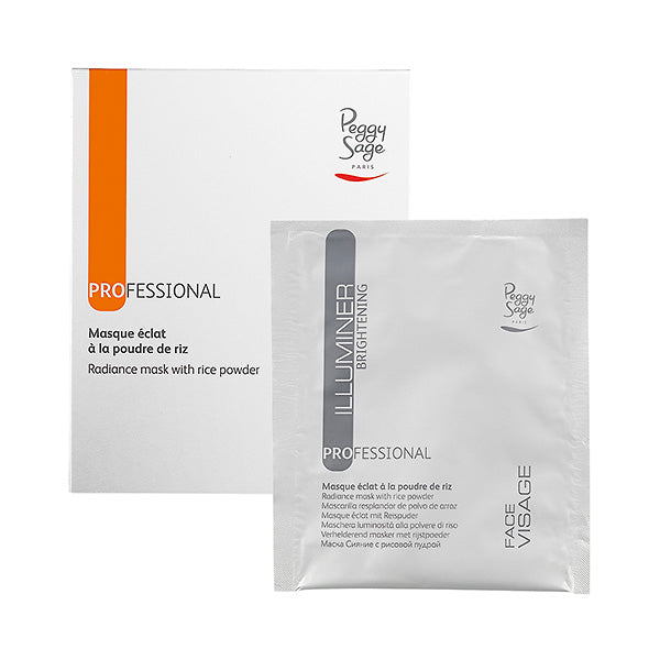 PEGGY SAGE MASCHERA LUMINOSITA ALLA POLVERE DI RISO 6 X 25G - Tre Pi Profumerie