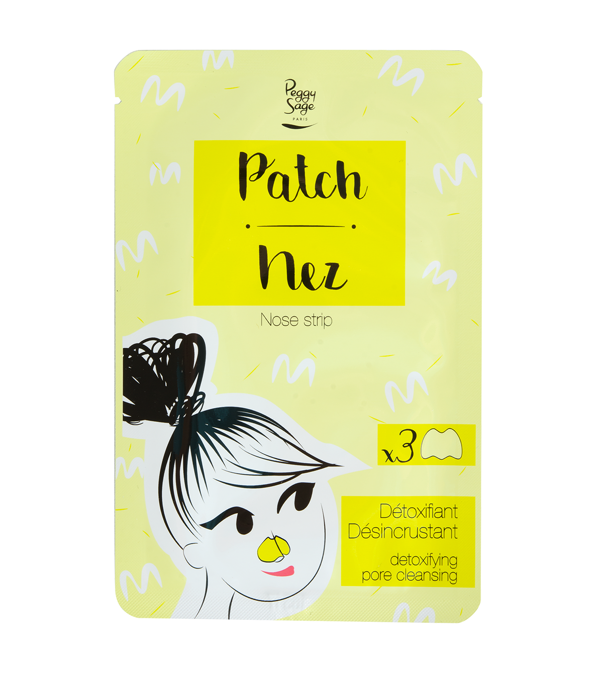 PEGGY SAGE 3 X PATCH PER IL NASO - Tre Pi Profumerie