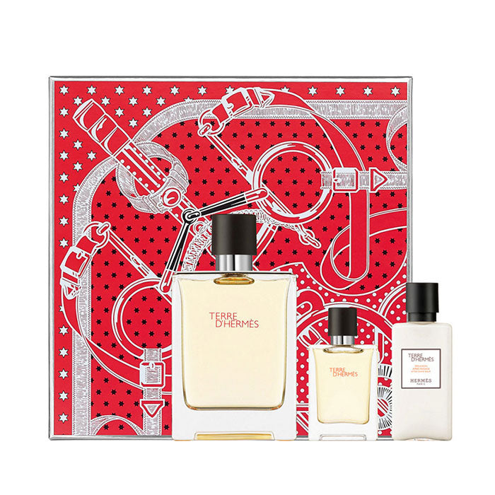 HERMES TERRE D'HERMES COFANETTO EDT 100 ML + EDT 12,5 + ASL 40 - Tre Pi Profumerie