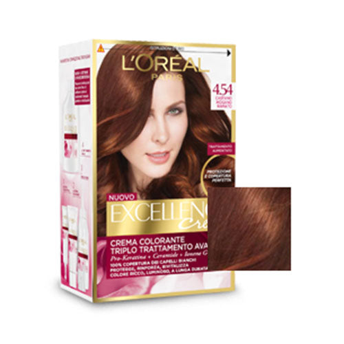 L'OREAL EXCELLENCE CASTANO MOGANO RAMATO 4,54 - Tre Pi Profumerie