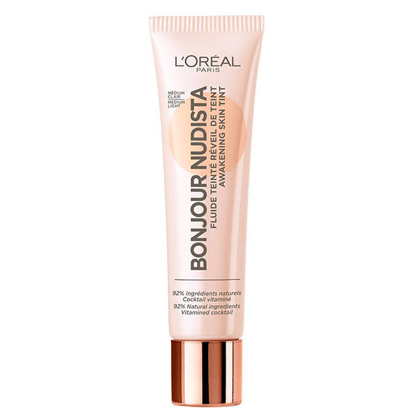 L'OREAL BONJOUR NUDISTABB CREAM 02 MEDIUM LIGHT - Tre Pi Profumerie