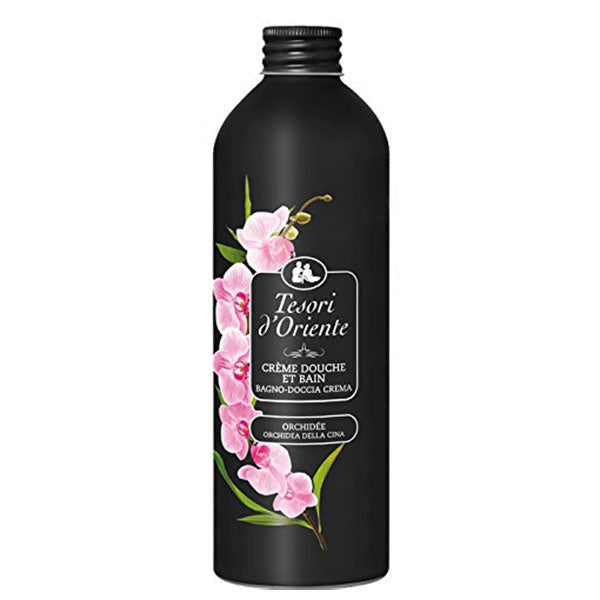 TESORI D'ORIENTE BAGNO DOCCIA CREMA ORCHIDEA DELLA CINA 500 ML - Tre Pi Profumerie