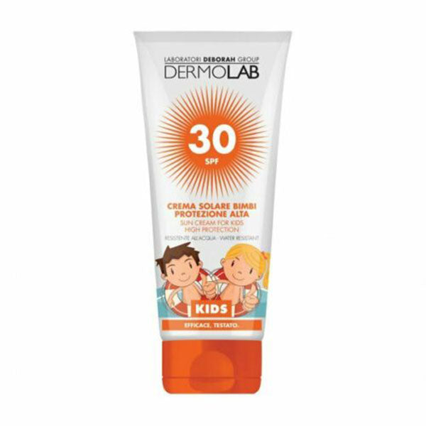 DERMOLAB CREMA SOLARE BIMBI PROTEZIONE ALTA SPF 30 200 ML - Tre Pi Profumerie
