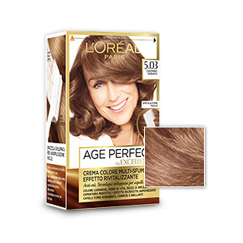 L'OREAL EXCELLENCE AGE PERFECT CASTANO DORATO 5.03*** - Tre Pi Profumerie