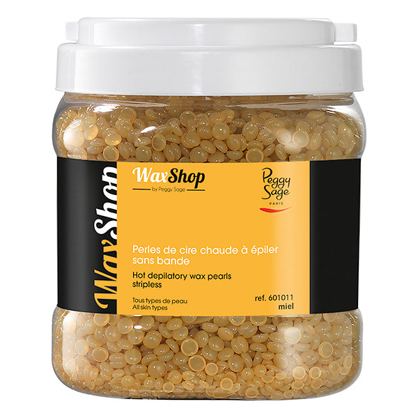 PEGGY SAGE PERLE DI CERA DEPILATORIA A CALDO 1KG MIEL - Tre Pi Profumerie