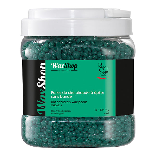 PEGGY SAGE PERLE DI CERA DEPILATORIA A CALDO 1KG VERT - Tre Pi Profumerie