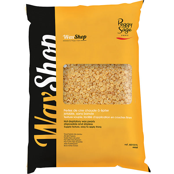 PEGGY SAGE PERLE DI CERA DEPILATORIA A CALDO 800G MIEL - Tre Pi Profumerie
