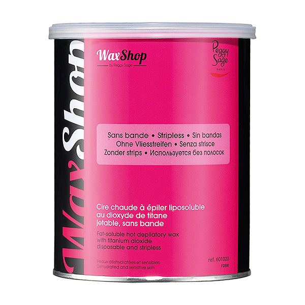 PEGGY SAGE CERA DEPILATORIA LIPOSOLUBILE A CALDO 800ML ROSE - Tre Pi Profumerie