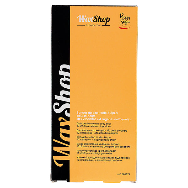 PEGGY SAGE STRISCE DEPILATORIE A FREDDO PER IL CORPO - Tre Pi Profumerie