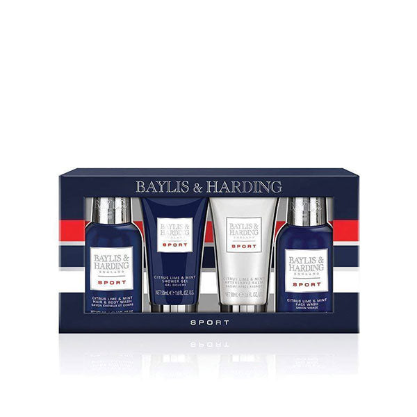 BAYLIS&HARDING SPORT COFANETTO SHOWER + ASB 50 + FACE + BODY 100 - Tre Pi Profumerie