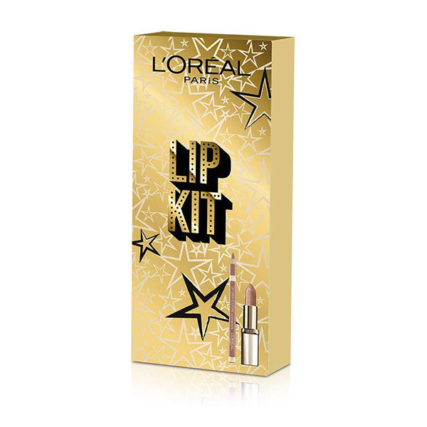 L'OREAL LIP KIT LIPSTICK COLOR RICHE 116 + MATITA LABBRA 630 - Tre Pi Profumerie