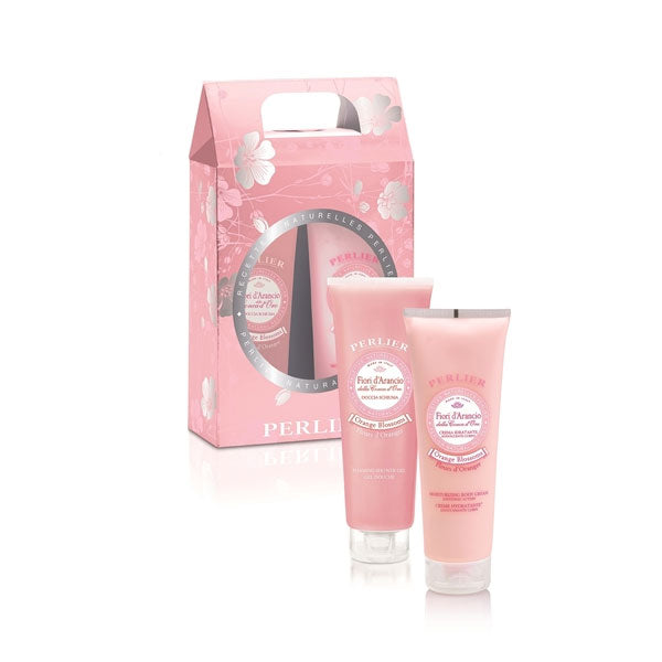 PERLIER COFANETTO FIORI D'ARANCIO DOCCIA 250+IDRATANTE 250 2020 - Tre Pi Profumerie