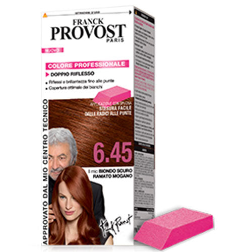 FRANCK PROVOST COLORAZIONE PERMANENTE BIONDO SCURO RAMATO MOGANO - Tre Pi Profumerie