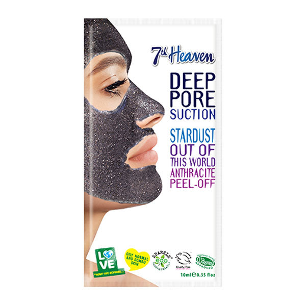 7 HEAVEN DEEP PORE SUCTION STARDUST OUT OF THIS WORLD ANTHRACITE - Tre Pi Profumerie