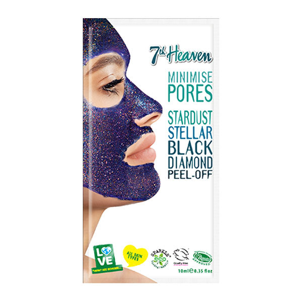 7 HEAVEN MINIMISE PORESSTARDUST STELLAR BLACK DIAMOND PEEL OFF - Tre Pi Profumerie
